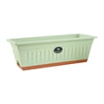 thumbnail image 4 of Almencla Flower Window Box Vegetable Planter Rectangle for Outdoor Indoor Lightweight Light Green, 4 of 8