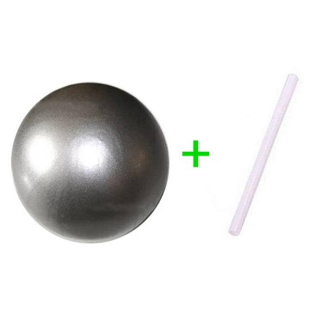 25cm Mini Yoga Ball for Pilates, Exercise, Balance Training & Core Workout - Burst-Proof PVC, Non-Slip Grip
