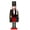 Green Clock, variant on TJT 15 inch Nutcracker Christmas Decorations, Wooden Nutcracker Soldier Ornaments Festive Collectible Xmas Figures Decor Gift Indoor,Red Cloak
