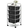 thumbnail image 3 of Patiojoy 4 Drawer Cart Storage Container Bins with wheels for Home&School&Office, 3 of 10
