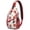Lightweight, variant on Watermelon Print Lightweight Sling Backpack for Travel and Outdoor Activities, Cute Tropical Fruit Pattern Crossbody Bag with Summer Sunshine Design, Durable Multi-Layer Storage for Watermelon Lovers