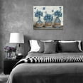 thumbnail image 6 of Farmhouse Bathroom Decor Wall Art Blue Hydrangea Bathroom Pictures for Wall Rustic Country Bathroom Canvas Prints Bathroom Sign Artwork Modern Home Decor for Bathroom Framed Ready to Hang 12"x16", 6 of 6
