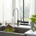 thumbnail image 4 of Urbena Pull-Down Dual-Spray Kitchen Faucet - Chrome/Volcano Gray, 4 of 4