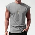 thumbnail image 4 of kamemir Mens Short Sleeve Tee Shirts Men's Crew T-Shirt Undershirts(Grey,S), 4 of 4