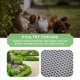 thumbnail image 5 of de Valla de Alambre de Pollo de PláStico Reutilizable Proyecto de Bricolaje de Hexagonal Duradera Ligera para el Patio del JardíN del Hogar (Blanco), 5 of 5
