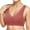 Orange, variant on Sngxgn Women Strappy Sports Bra Yoga Bras Padded Backless Medium Support Tops(Beige,40)