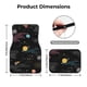 thumbnail image 5 of Fotbe Galaxy Juego de 4 Tapetes para Auto con Estampado – Alfombrillas de Goma Reforzada, Diseño Antideslizante, Protección para Todo el Año – Vehículos, Autos, Camionetas y SUVs, 5 of 7