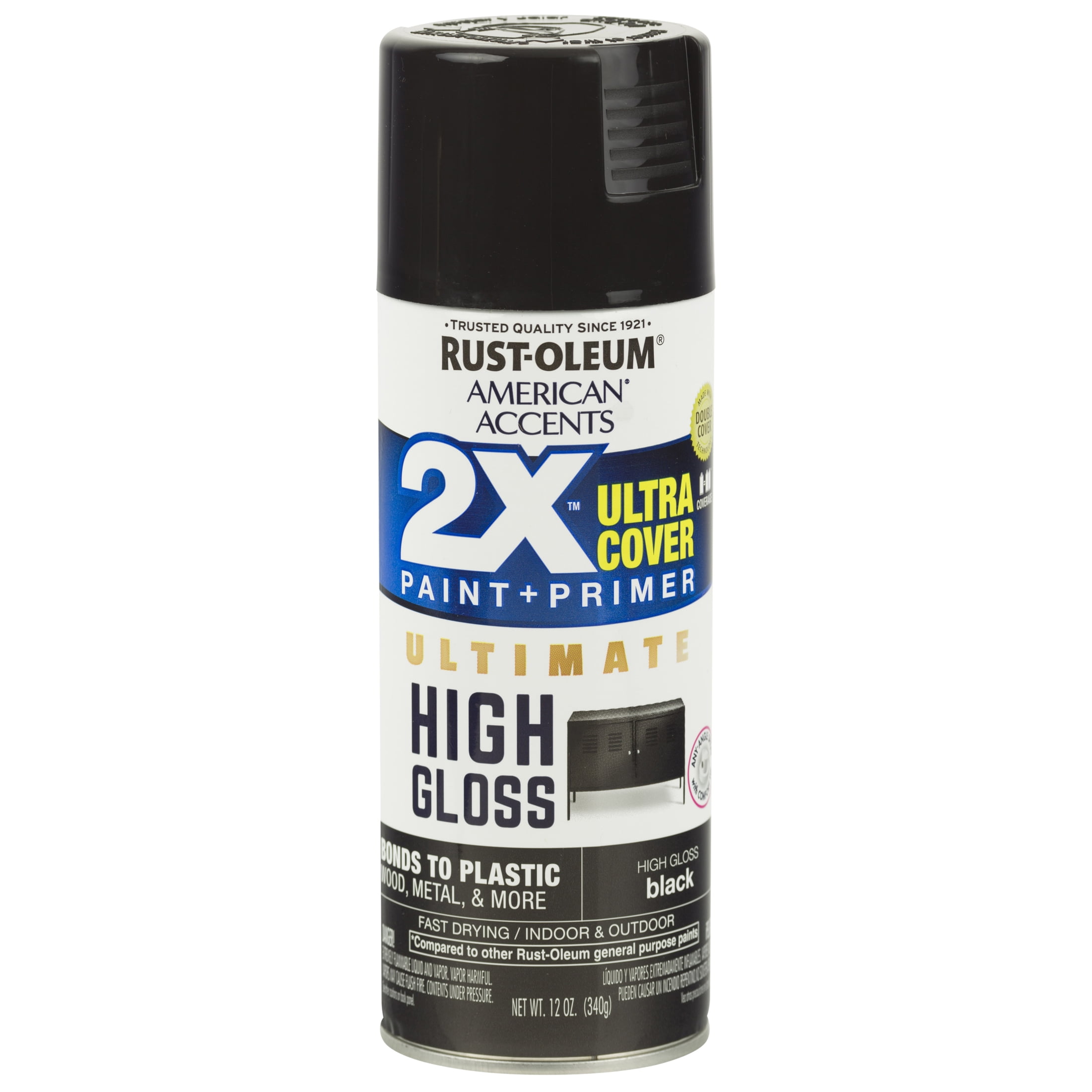 Rust-Oleum Gloss Black 12 Oz. Appliance Spray Paint - Gillman Home Center