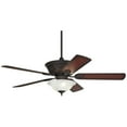 thumbnail image 2 of 52" Casa Vieja Contessa Industrial Rustic Indoor Ceiling Fan LED Light Bronze Copper Cherry Alabaster Glass Living Kitchen Room, 2 of 8