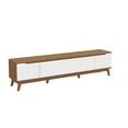 thumbnail image 2 of Mueble TV 85" Kappesberg 218cm con 3 Puertas Canela/Blanco, 2 of 11