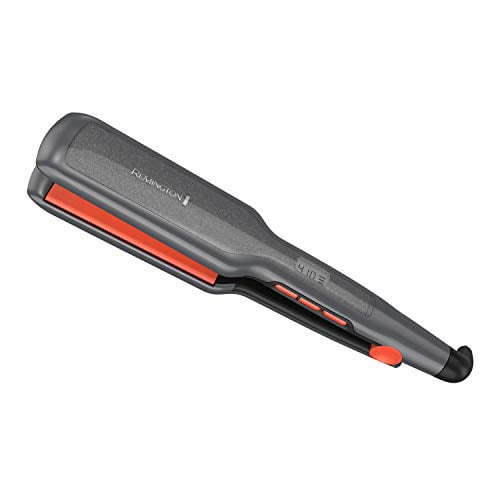 Remington - Plancha plana de 134 pulgadas con tecnología antiestática coral/gris, s5520ta, coral, 1 unidad