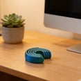 thumbnail image 4 of Quiet Fidget To-ys, 5-Ring Spinning Design, Finger Fidgets Silent Rotation, Fidget To-ys for Adults Stress Relief, Anxiety Fidgets Desk Gadget, Blue, 4 of 6