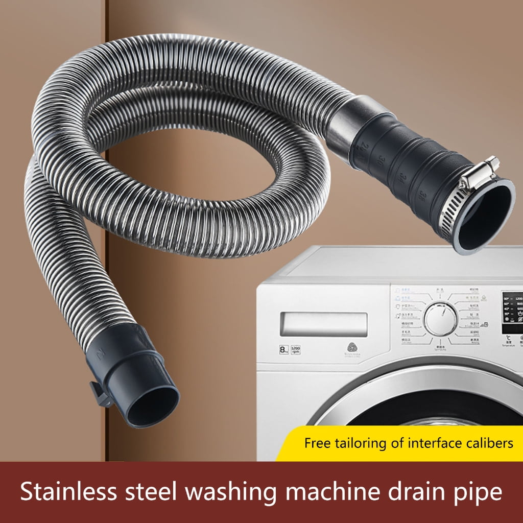 Multifuntional Stainless Steel Drain Hose Washing Machines Hose for Home
