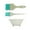 Green, variant on MasteelfCA 1 set of Hair Dye Color Brushes and Bowl Set Hair Coloring Brush Mixing Bowl Kit