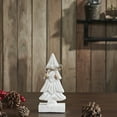 thumbnail image 3 of VHC Brands Snowy Tree Textured Wooden White 8.25x4x2.25, 3 of 4