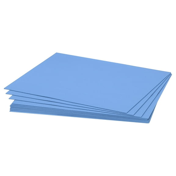 EVA Foam Sheets Light Blue 10.8 x 8.5 Inch 1.7mm Thick Crafts Foam Sheets 10Pcs