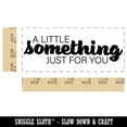 thumbnail image 2 of A Little Something Just for You Present Order Self-Inking Rubber Stamp Ink Stamper for Business Office - Blue Ink - Small 1-1/2 Inch, 2 of 7