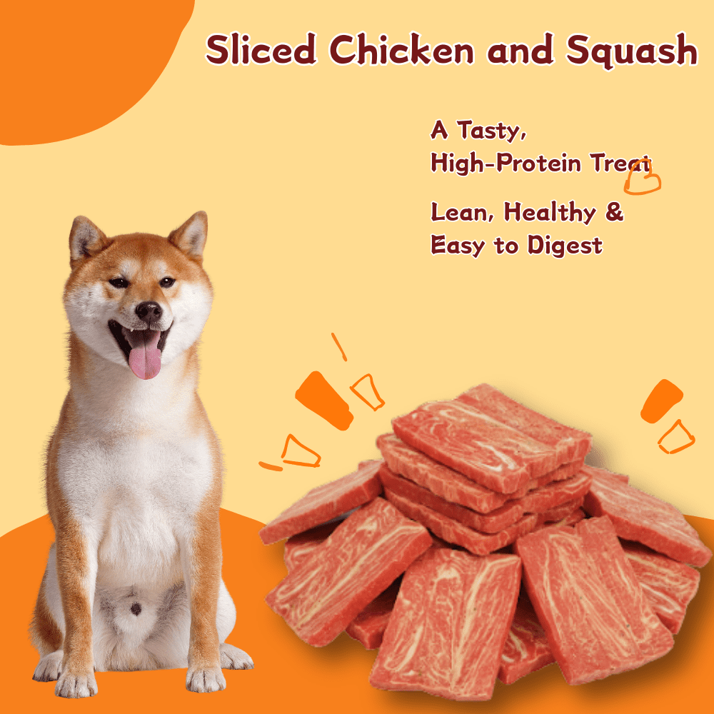 Tender Touch Jerky Treats with Real Chicken and Pumpkin, Wholesome All-Natural Dog Chews for All Breeds, Soft & Tender Slices, 1.32 Pound