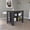 Multicolor 06, variant on Multicolor Kitchen Cart with Three Shelves and Four Casters, White/Dark Walnut Particle Board, Easy Assembly for Small Spaces