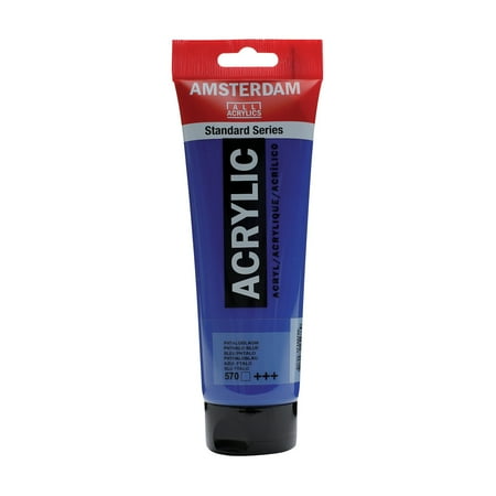 UPC: 8712079254889 | Amsterdam Standard Series Acrylic Paint 250ml Phthalo Blue