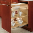 thumbnail image 5 of Rev-A-Shelf 448-BC-14C 14 Inch Pullout Wood Kitchen Base Cabinet Organizer, 5 of 9