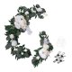 thumbnail image 1 of Kit de 2 arcos de flores artificiales para bodas, guirnaldas de flores para arreglos florales. champán, 1 of 8