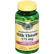 Spring Valley: Liver Health* Milk Thistle 175 Mg, 100 ct