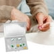 thumbnail image 4 of Caja organizadora portátil de vitamina C - caja de pastillas semanal de 6 compartimentos, almacenamiento transparente de gran capacidad para suplementos, 9,17x4,72x0,78 in, 4 of 6