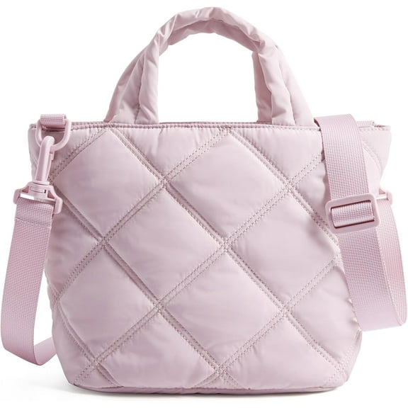 Crossbody Bags for Women, Lightweight Small Purses for Women, Quilted Puffer Tote Handbags for Daily Use,Shop,Travel