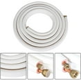 thumbnail image 4 of PET-U 16FT Air Conditioning Copper Tubing Hose Extension 1/4" and 1/2" Twin Copper Hoses Insulated Copper Hoses Fit for Mini Split Air Conditioner, 4 of 6
