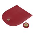thumbnail image 4 of Bolso de cuero para manualidades, cubierta frontal, bolso, accesorios para manualidades rojo Hugo Reemplazo de solapa de bolso, 4 of 8