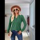 thumbnail image 4 of Camisa de Larga Verde Oscuro M, 4 of 9