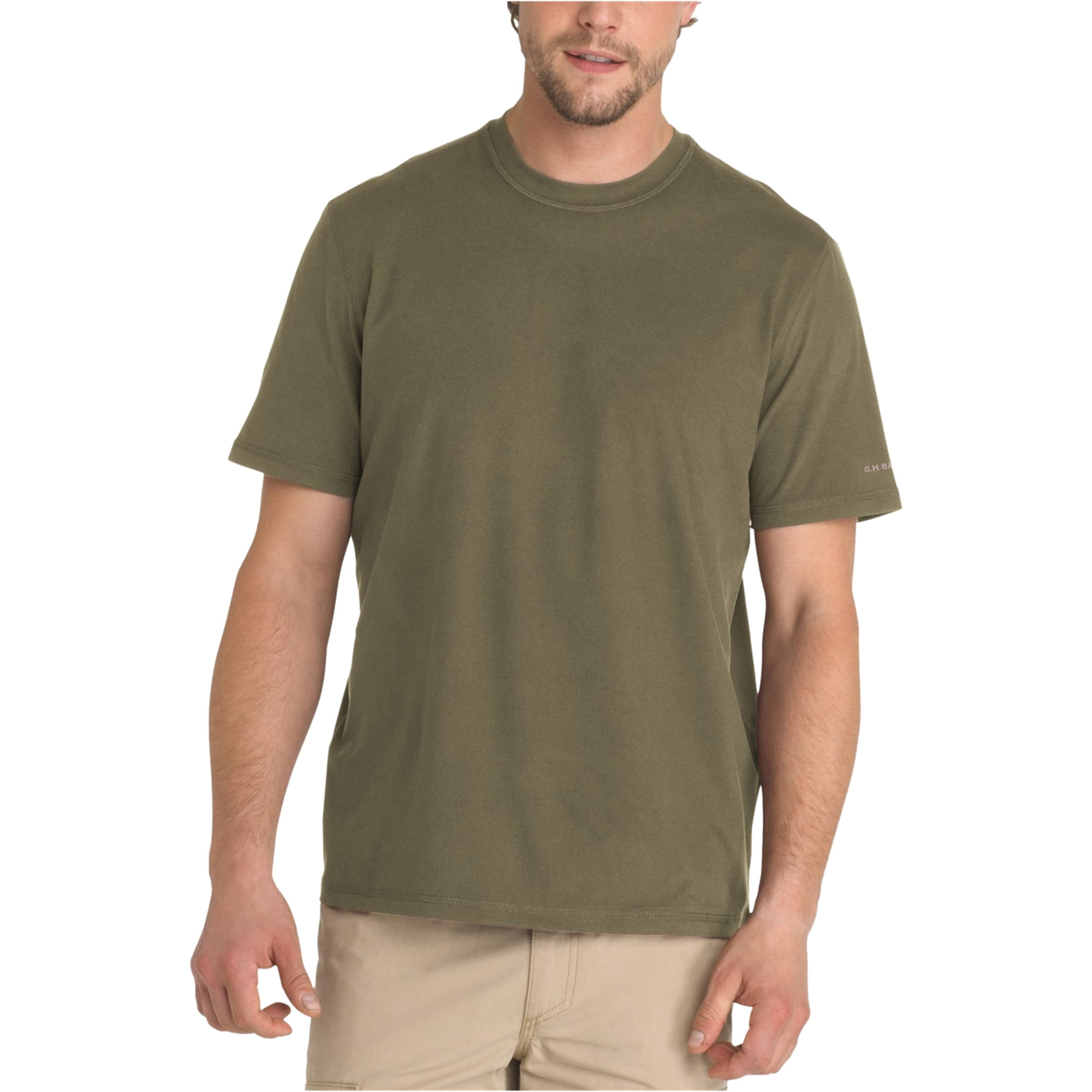 G H Bass G H Bass Co Mens Explorer Performance Basic T Shirt Walmart Com Walmart Com