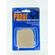 Leviton Phone Surge Suppressor Protector Modular Ivory C2426-I