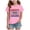 Pink, variant on Zanarzt Girl Shirts Boys Girls Patriotic Shirts 4th of July Shirt Kids Shirts American Flag Tshirt Tops Purple,3-4 Years