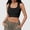 Black, variant on XinghaiYIDE Sports Bras for Women High Support Adjustable High Impact Sports Top Unpadded Seamless Workout Yoga Gym Bra