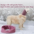 thumbnail image 4 of Calming Dog Ears Cover,Pet Ear Flap Head Wrap for Noise Protection Dog,Hood Earmuffs for Anxiety Relief Grooming Bathing,Neck and Ears Warmer Ear Muff for Small Medium Large Puppy Cat Small, 4 of 8