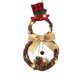 thumbnail image 1 of Sugeryy Guirnalda Decoraciones Navideñas Lei anadem Luces LeD Para Plantas de Interior o Exterior Tela de Ratán 40*20cm Muñeco de Nieve Enredadera Círculo, 1 of 1