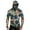 Dark Green, variant on Palm Tree Print Sun Shirts for Men, Slim Fit UV Sun Protection Compression Fishing Hooded Shirts Lightweight Outdoor Hiking and Fishing Gear
