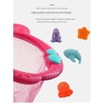 thumbnail image 3 of Baby bath water toy - Baby Bath Toys for Luminous Animals Set, Bath Time Toy Bathroom Wall Bathtub Tub Shower Kids Baby Infant Girls Boys Age 18months and up（Mermaid - Red Pair with 6 Animals）, 3 of 5