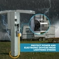 thumbnail image 2 of Kohree RV Surge Protector 50 Amp 12000 Joules with High/Low Voltage Protection,with LED Display Waterproof ,Auto Shut Off for Camper,Travel Trailers-Gray, 2 of 3