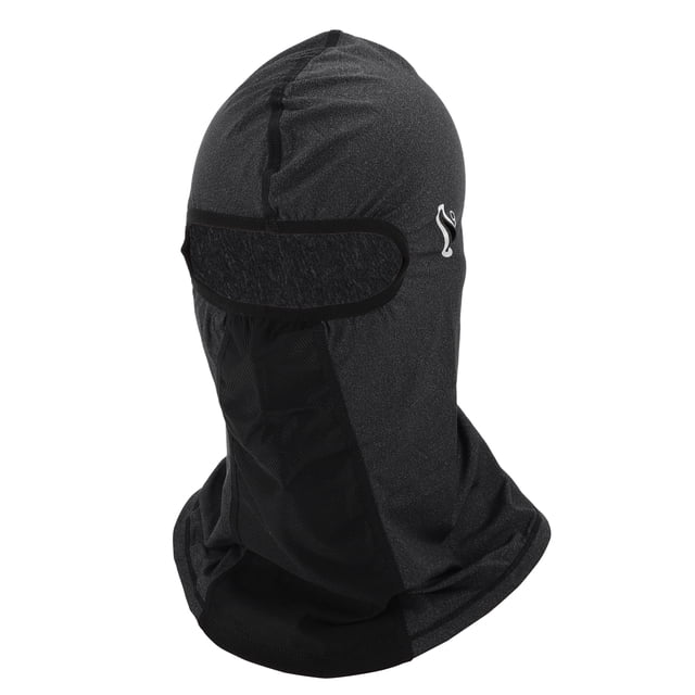 Pasamontañas de ciclismo, máscara de cara completa, cubierta para el cuello, a prueba de viento, protección solar fuerte | Gris 1 pieza