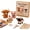 Farm Cuties, variant on Tiny 3D Beaded Animal DIY Kit, 4 Cute Designs with Instructions, 3D Animal Themed Beadwork Kit for Beginners & Craft Enthusiasts, Home DIY Craft Project (Woodland Friends)