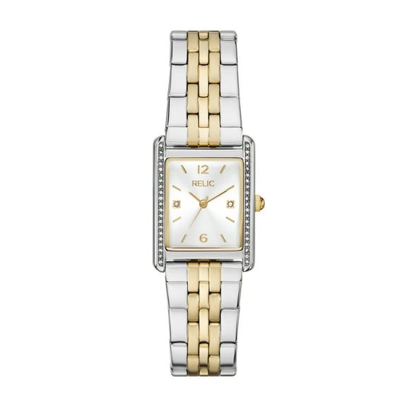 Relic by Fossil Women's Alexandra Three-Hand, Two-Tone Alloy Watch