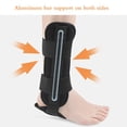 thumbnail image 6 of Ankle Brace - Stirrup Ankle Splint - Adjustable Rigid Stabilizer for Sprains, Post-Op Cast Support and Injury Protection for Women and Men, Ankle Support Joint Protector Foot Sprain Protection, 6 of 9
