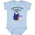 thumbnail image 3 of Inktastic Happy Birthday, Grandma- Cute Penguins Boys or Girls Baby Bodysuit, 3 of 5