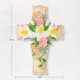 thumbnail image 2 of Bucilla Floral Cross 11 x 16 in Felt Applique Wall Hanging Kit, 2 of 4