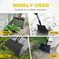 thumbnail image 5 of Huanglei Multifunctional Deep Cleaning Flat Shovel Outdoor Garden Cleaning Shovel Stainless Steel Cleaning Shovel For And Ice Snow Shovel Floor Scraper Long Handle Garden Tool, 5 of 5