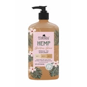 Malibu Hemp Golden Glow Body Moisturizer with Hemp Seed Oil for Dry Skin