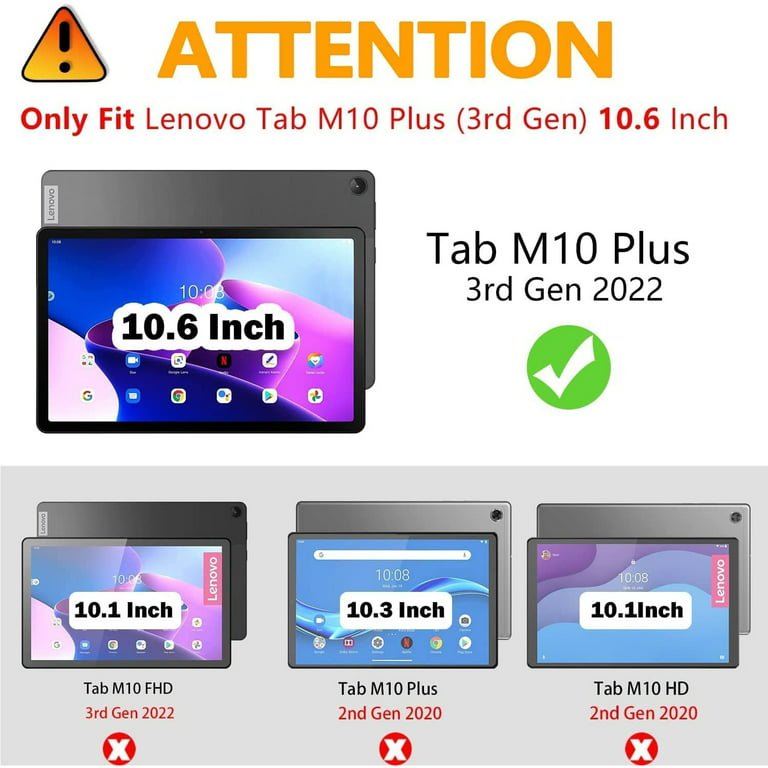Tablet Case For Lenovo Tab M10 Plus 10.6 3rd Gen 2022